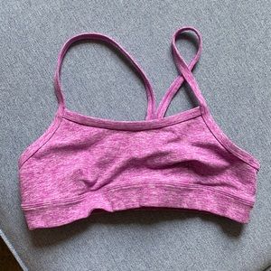 alo yoga electric violet bra